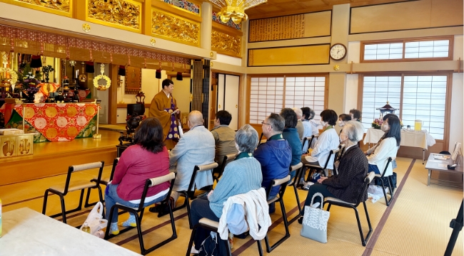 参拝の様子